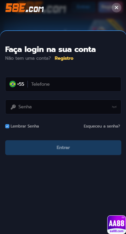 aa88.com Cadastro Vantagens